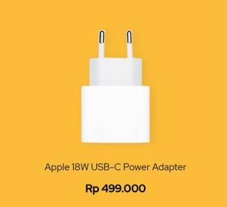 Promo Harga APPLE USB-C Power Adapter 18W  - iBox