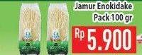 Promo Harga Jamur Inokitake (Jamur Enokitake) 100 gr - Hypermart