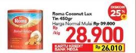 Promo Harga ROMA Biskuit Kelapa 450 gr - Carrefour