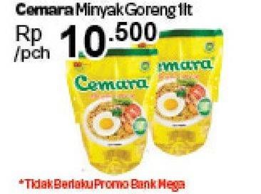 Promo Harga CEMARA Minyak Goreng 1 ltr - Carrefour