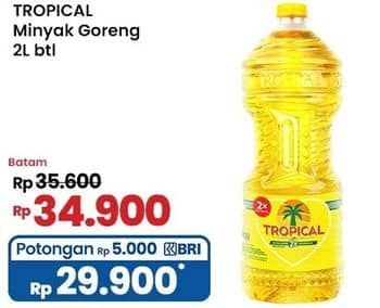 Promo Harga Tropical Minyak Goreng 2000 ml - Indomaret