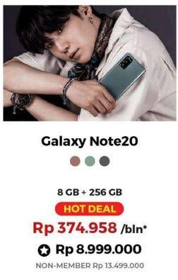 Promo Harga SAMSUNG Galaxy Note 20  - Erafone