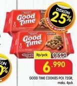 Promo Harga Good Time Cookies Chocochips 72 gr - Superindo