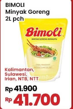 Promo Harga Bimoli Minyak Goreng 2000 ml - Indomaret