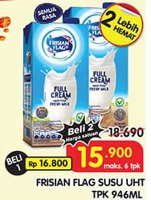 Promo Harga Frisian Flag Susu UHT Purefarm All Variants 946 ml - Superindo