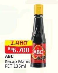 Promo Harga ABC Kecap Manis 135 ml - Alfamart