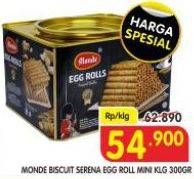Promo Harga Monde Serena Egg Roll 300 gr - Superindo