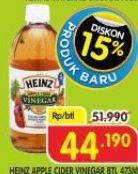 Promo Harga Heinz Apple Cider Vinegar 473 ml - Superindo