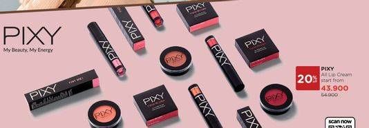 Promo Harga PIXY Lip Cream All Variants  - Watsons