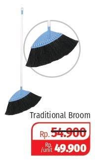 Promo Harga SWASH Traditional Broom  - Lotte Grosir