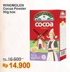 Promo Harga Windmolen Cocoa Powder 90 gr - Indomaret