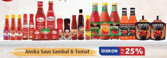 Promo Harga Aneka Saus Sambal & Tomat  - Carrefour