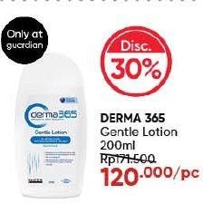 Promo Harga Derma 365 Gentle Lotion 200 ml - Guardian