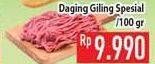 Promo Harga Daging Giling Sapi per 100 gr - Hypermart