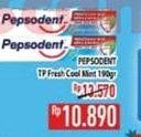 Promo Harga Pepsodent Pasta Gigi Pencegah Gigi Berlubang Fresh Cool Mint 190 gr - Hypermart