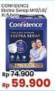 Promo Harga Confidence Adult Pants Slim & Fit Extra Absorb L8, M10, XL6 6 pcs - Indomaret