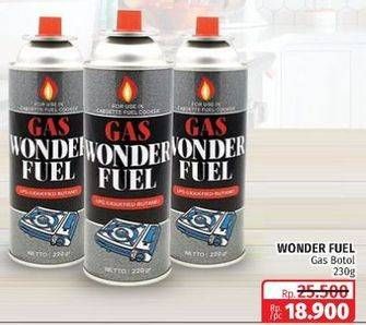 Promo Harga Lokal Gas Wonderfuel LPE 220 gr - Lotte Grosir
