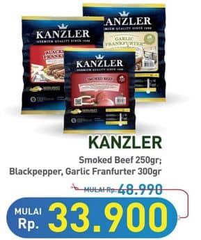 Promo Harga Kanzler Smoked Beef/Frankfurter  - Hypermart