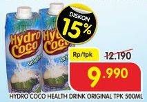 Promo Harga HYDRO COCO Minuman Kelapa Original 500 ml - Superindo