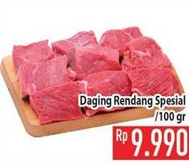 Promo Harga Daging Rendang Sapi Spesial per 100 gr - Hypermart