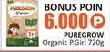 Promo Harga ARLA Puregrow Organic 1+ Girls 720 gr - Alfamidi