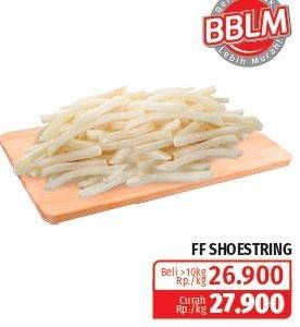 Promo Harga French Fries Curah Shoestring  - Lotte Grosir