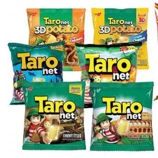 Promo Harga Taro Net/3D Snack  - Carrefour
