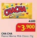 Promo Harga Delfi Cha Cha Chocolate Peanut, Milk Chocolate 25 gr - Alfamidi