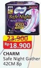 Promo Harga Charm Safe Night Gathers 42cm 8 pcs - Alfamart