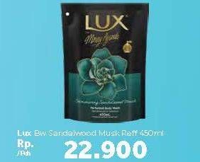 Promo Harga LUX Body Wash Sandal Wood Musk 450 ml - Carrefour