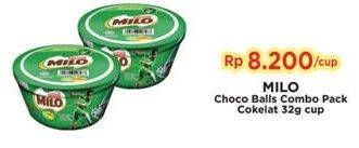 Promo Harga MILO Cereal Balls 32 gr - Indomaret