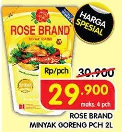 Promo Harga Rose Brand Minyak Goreng 2000 ml - Superindo