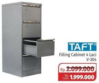 Promo Harga TAFT Filling Cabinet V-304  - Lotte Grosir