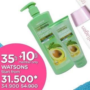 Promo Harga WATSONS Treatment Shampoo  - Watsons