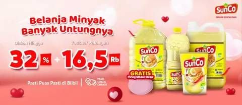 Promo Harga Sunco Minyak Goreng  - Blibli