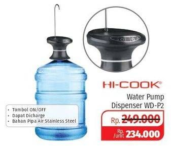 Promo Harga HICOOK Dispenser Air Portable Hi-Cook WD-P2  - Lotte Grosir