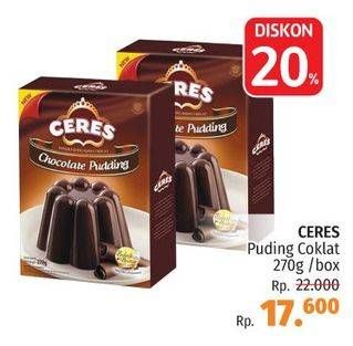Promo Harga CERES Chocolate Pudding 270 gr - LotteMart