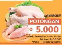 Promo Harga Ayam Broiler  - LotteMart