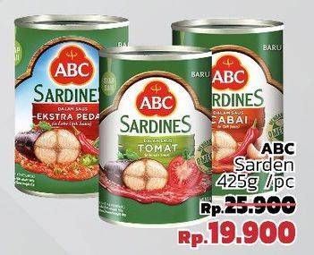 Promo Harga ABC Sardines 425 gr - LotteMart