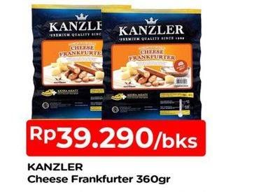 Promo Harga KANZLER Cheese Frankfurter 360 gr - TIP TOP