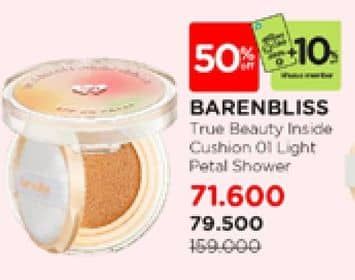 Promo Harga Barenbliss True Beauty Inside Cushion 10 gr - Watsons