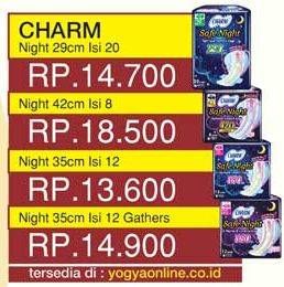 Promo Harga Charm Safe Night Wing 29cm 20 pcs - Yogya