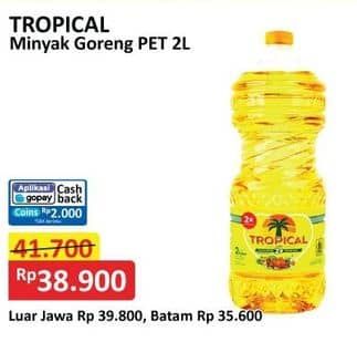 Promo Harga Tropical Minyak Goreng 2000 ml - Alfamart