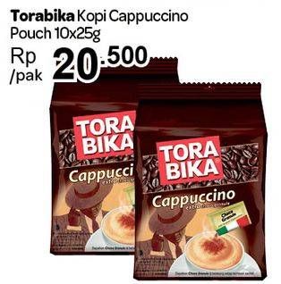 Promo Harga Torabika Cappuccino per 10 sachet 25 gr - Carrefour