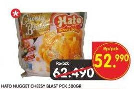 Promo Harga HATO Nugget Cheesy Blast 500 gr - Superindo