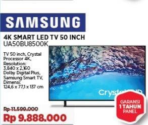 Promo Harga Samsung UA50BU8500KXXD Crystal UHD TV 50 Inch  - COURTS