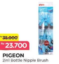 Promo Harga Pigeon Bottle & Nipple Brush 1 pcs - Alfamart