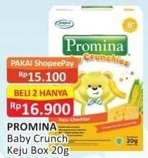 Promo Harga Promina 8+ Baby Crunchies Keju 20 gr - Alfamart