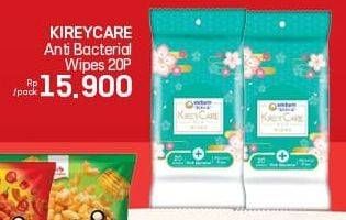 Promo Harga Unicharm Kirei Care Wipes Anti Bacterial 20 sheet - LotteMart