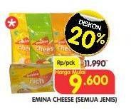 Promo Harga EMINA Cheddar Cheese All Variants  - Superindo